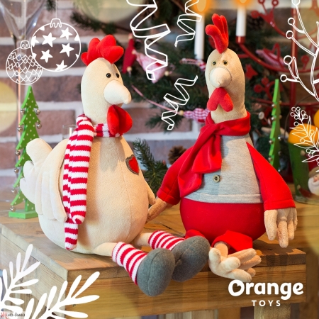 Игрушки тильда петухи