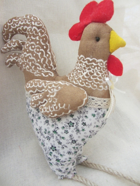 Кофейная игрушка из ткани Кофейная игрушка из ткани