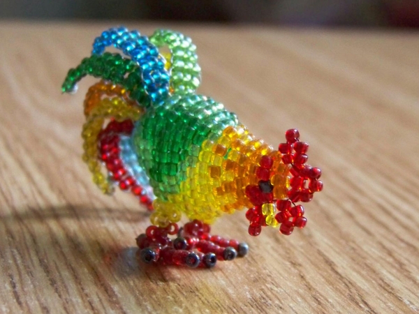 Петух из бисера Петух из бисера