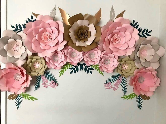 Объемные цветы из бумаги: 18 идей как сделать их для украшения Объемные цветы из бумаги: 18 идей как сделать их для украшения