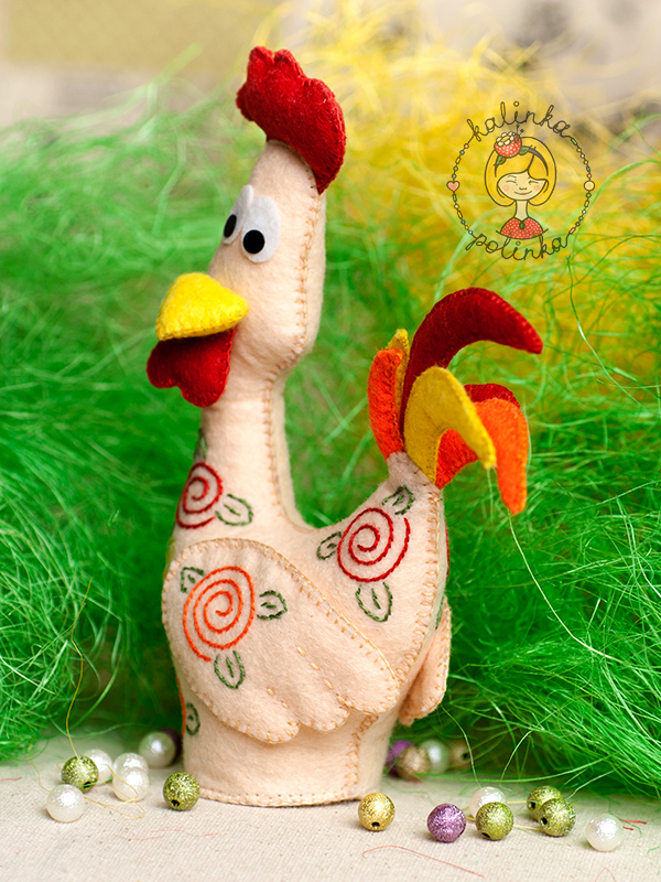 Петух из фетра фото 18 Петух из фетра фото 18