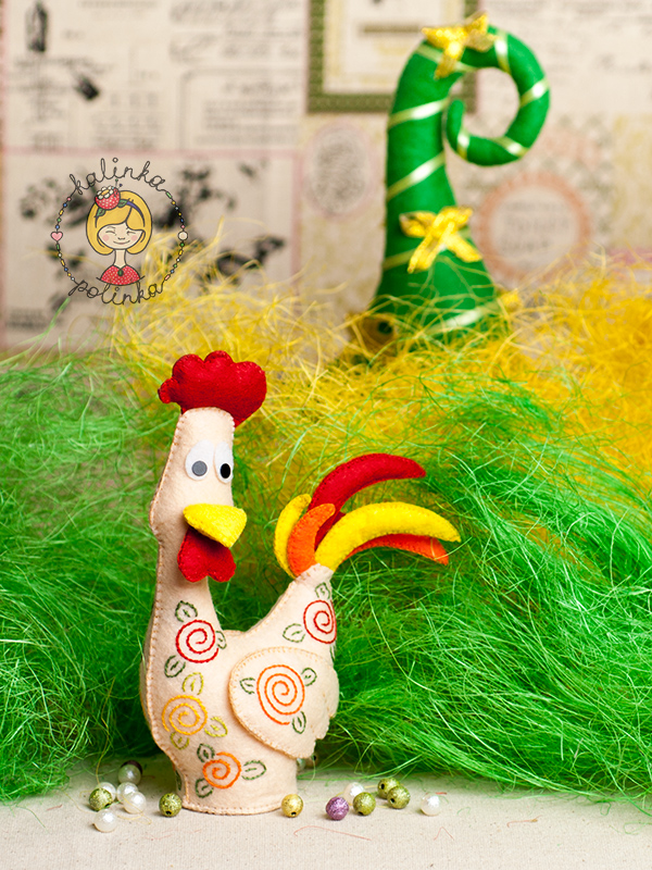 Петух из фетра фото 19 Петух из фетра фото 19