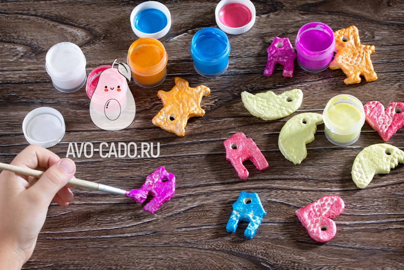 Как сделать соленое тесто для лепки