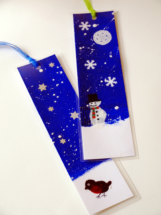 новогодние закладки