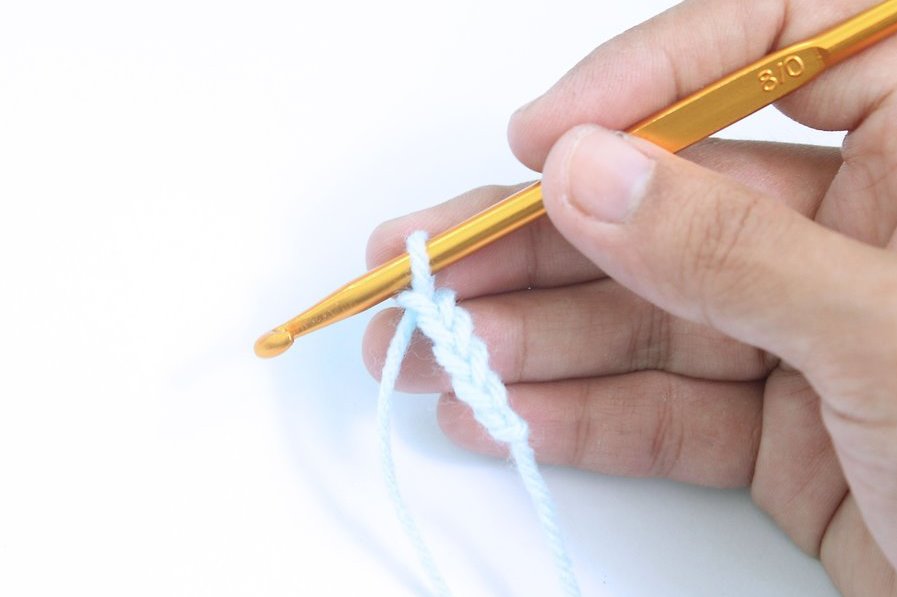 шапочка для новорожденного крючком