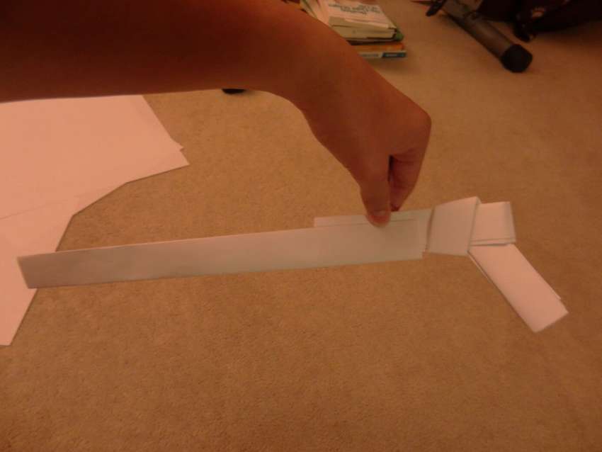 пистолет из бумаги своими руками