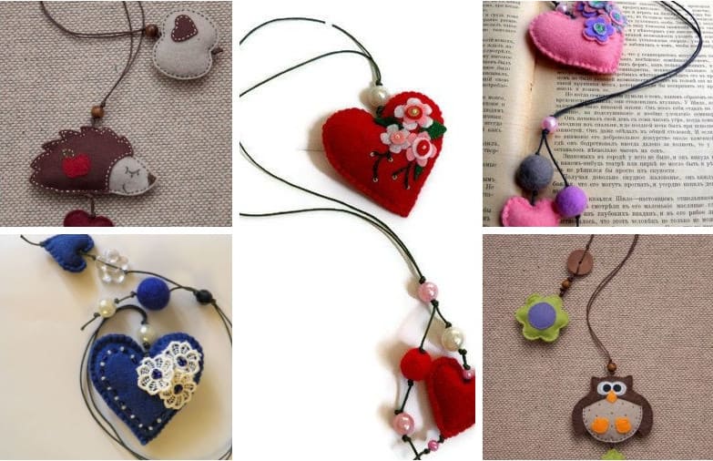 Закладка из фетра Закладка из фетра