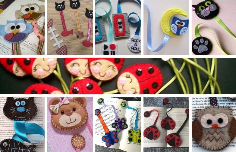 Закладка из фетра Закладка из фетра