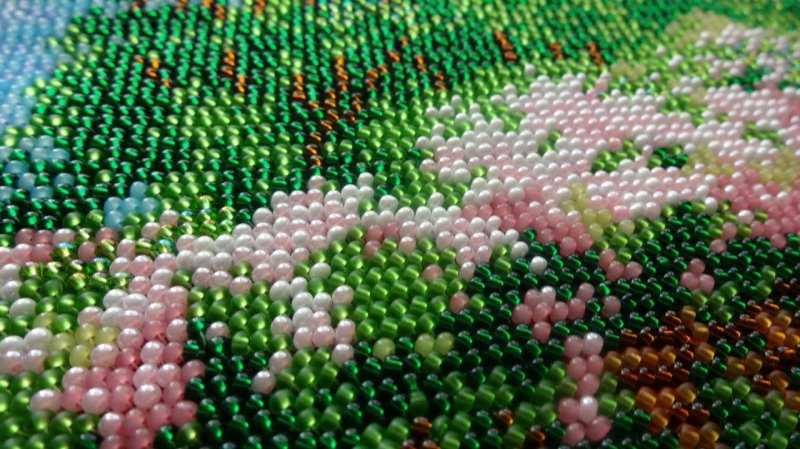 Бисероплетение цветы: обучающие видео уроки