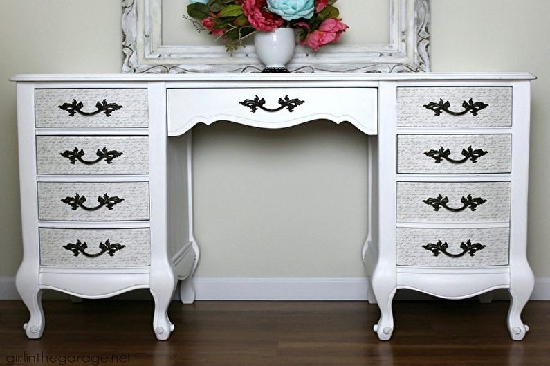 Декупаж мебели - красивые фото и идеи