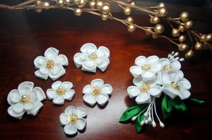 Канзаши своими руками: простые модели и способы изготовления