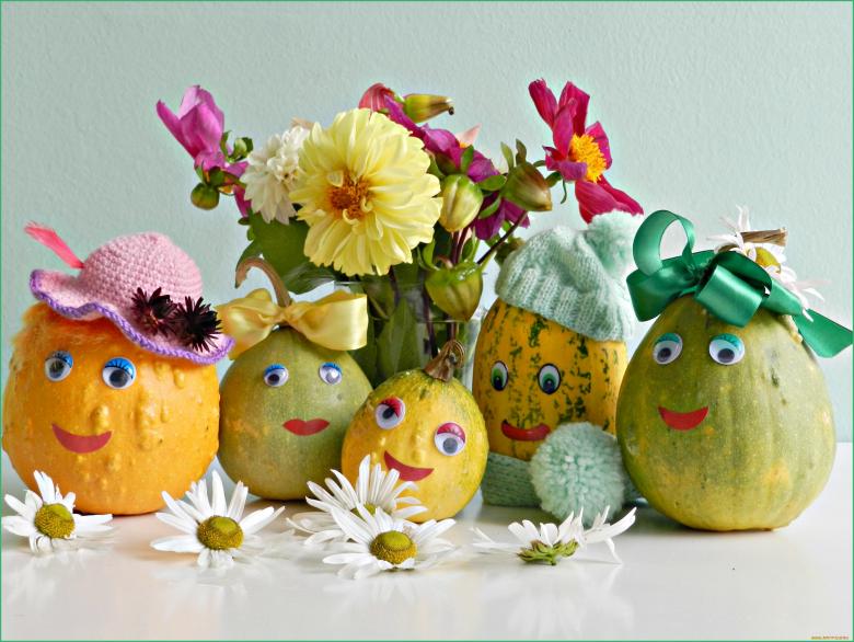 Поделки из овощей и фруктов - 80 фото-идей и 10 советов