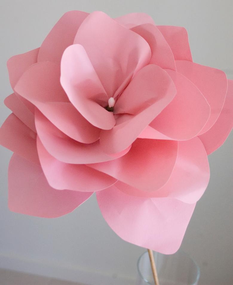 Цветы из бумаги своими руками - 70 фото и 6 мастер-классов, идеи и инструкции как сделать