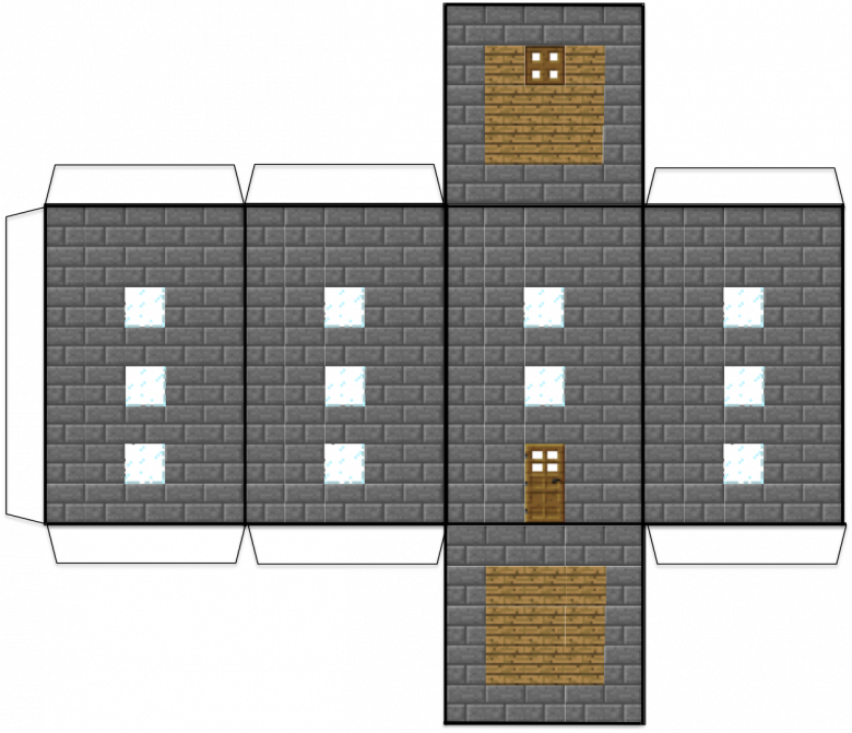 Майнкрафт из бумаги: схемы поделок, как распечатать фигурки minecraft и сделать своими руками