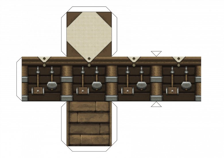 Майнкрафт из бумаги: схемы поделок, как распечатать фигурки minecraft и сделать своими руками