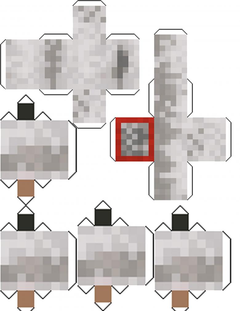 Майнкрафт из бумаги: схемы поделок, как распечатать фигурки minecraft и сделать своими руками