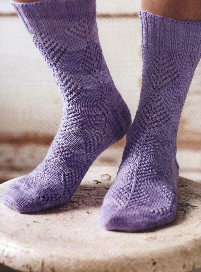 Ажурные узоры спицами, больше 60 схем и изделий с ажурными узорами, Узоры для вязания спицами