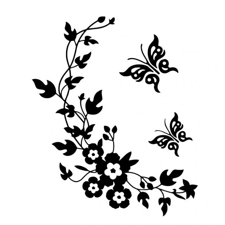 Как сделать трафарет своими руками - 77 фото идей настенных трафаретов