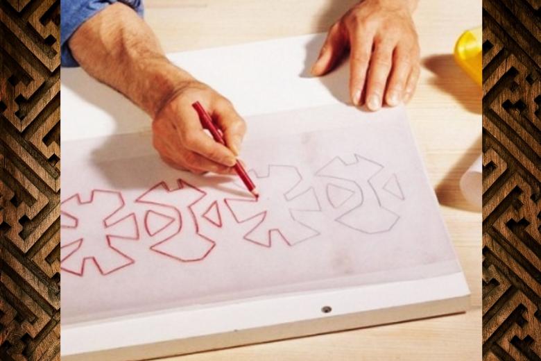 Как сделать трафарет своими руками - 77 фото идей настенных трафаретов