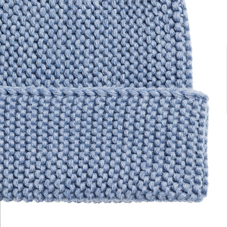 Как вязать платочную вязку по схемам круговыми и обычными спицами для начинающих