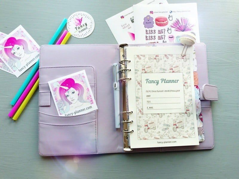 Идеи для личного дневника - обзор способов необычного оформления, фото идеи