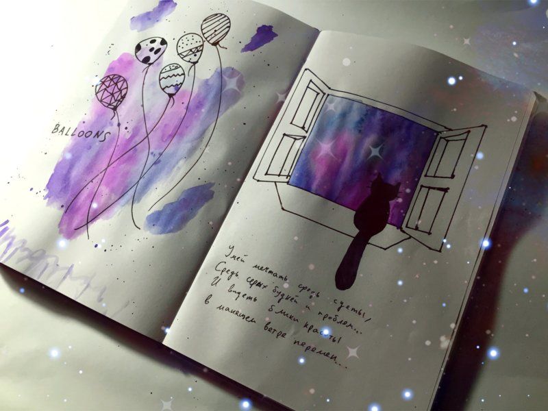 Идеи для личного дневника - обзор способов необычного оформления, фото идеи