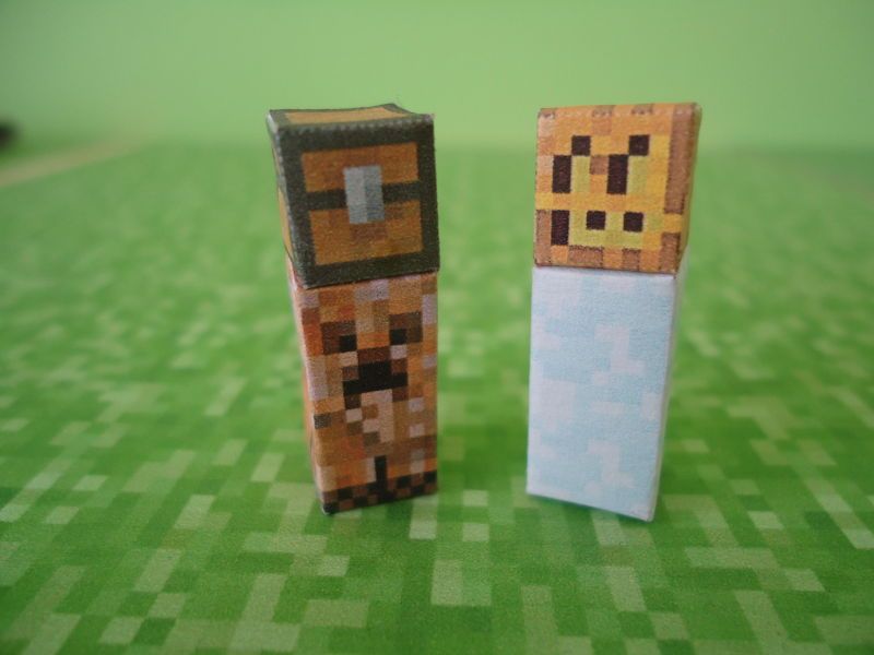 Майнкрафт из бумаги: схемы поделок, как распечатать фигурки minecraft и сделать своими руками