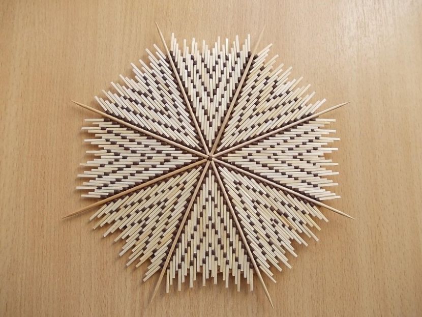 Поделки из спичек: 100 лучших фото интересных идей