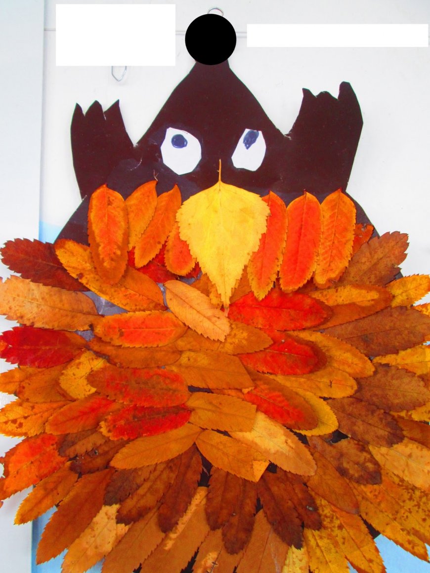 Поделки из листьев - 73 фото идеи изделий из осенних листьев