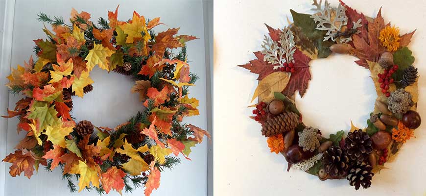 венок-из-листьев