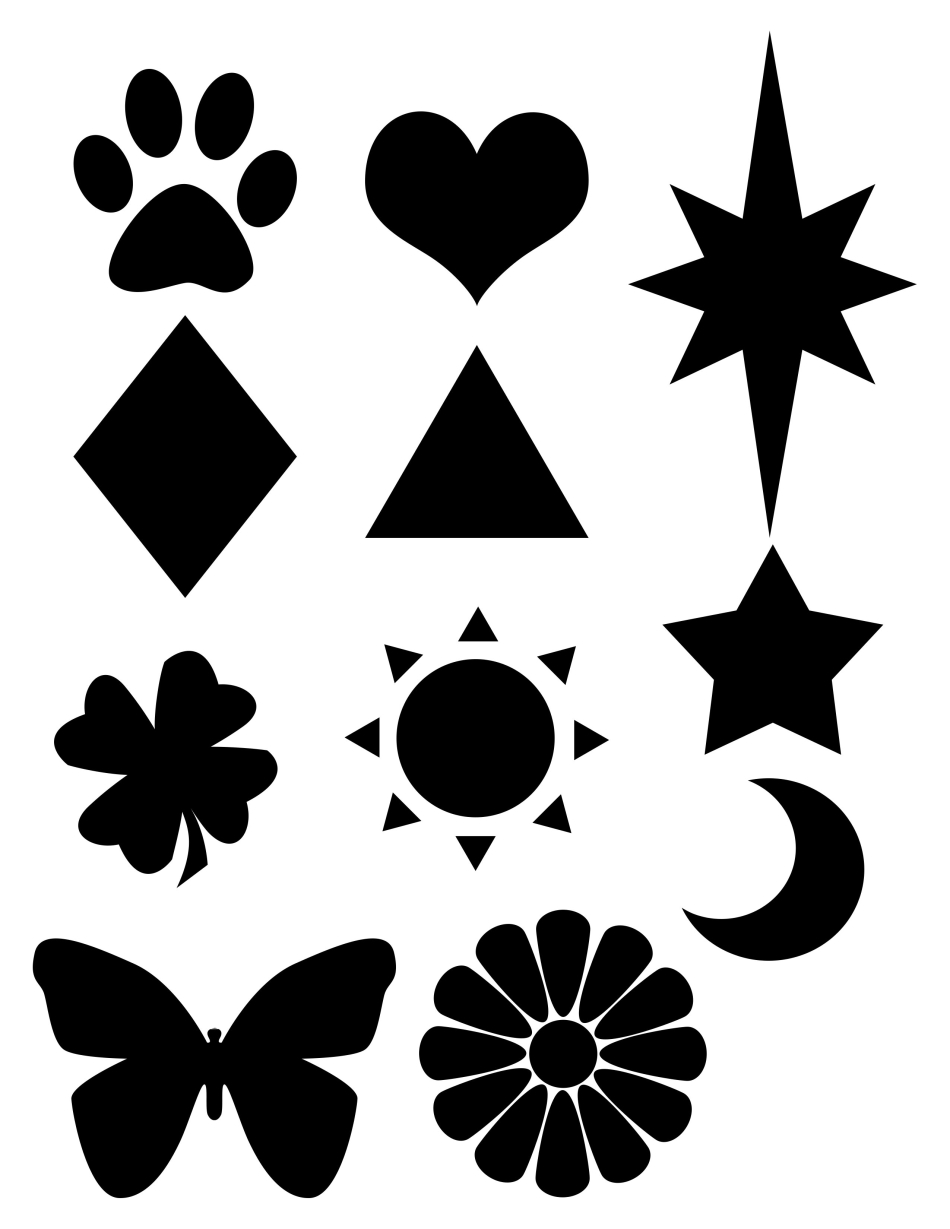 Подборка трафаретов