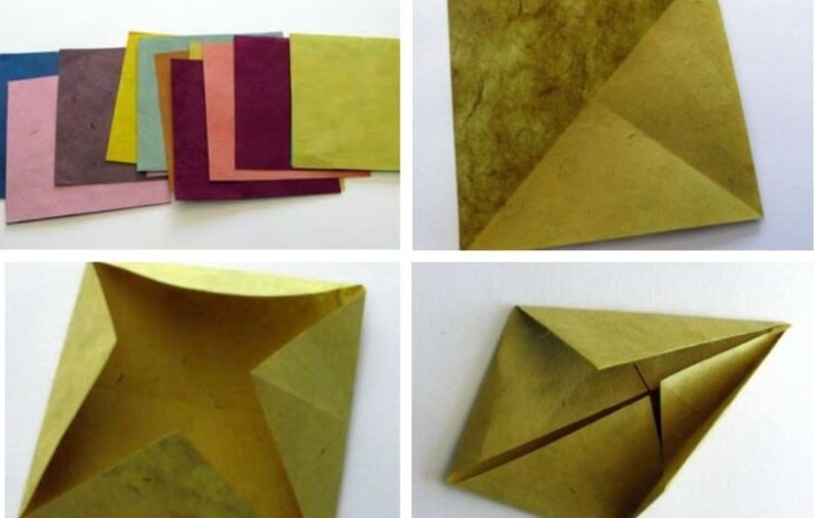 Начать изготавливать сюрикен с 16 лучиками нужно так