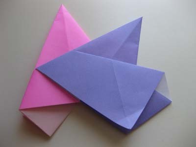 Так заготовка для сюрикена выглядит с другой стороны