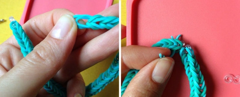 Фиксация концов замком