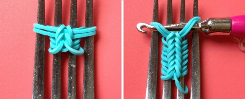 Набор резинок на вилки