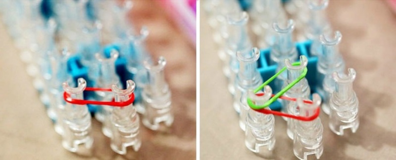 Браслет на станке