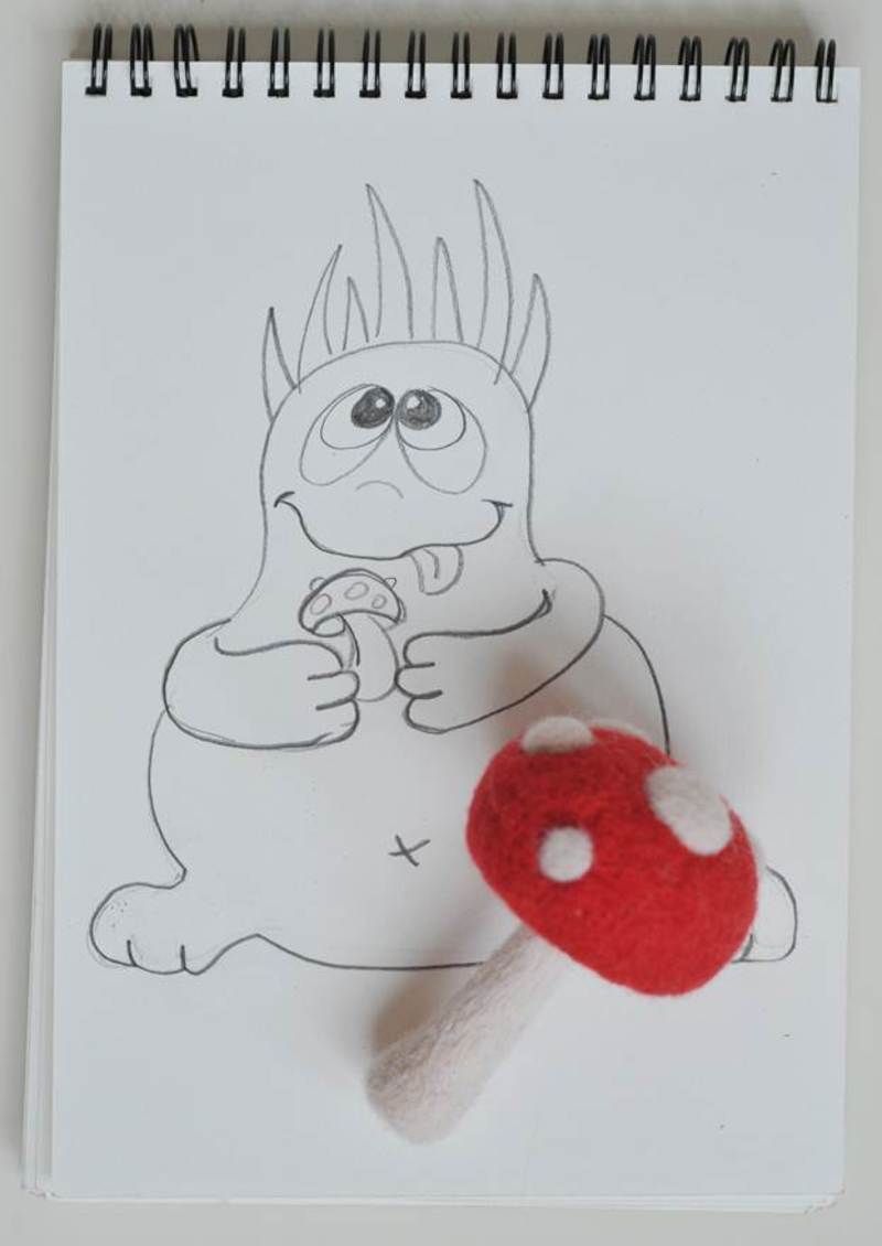 Как создать валяную игрушку