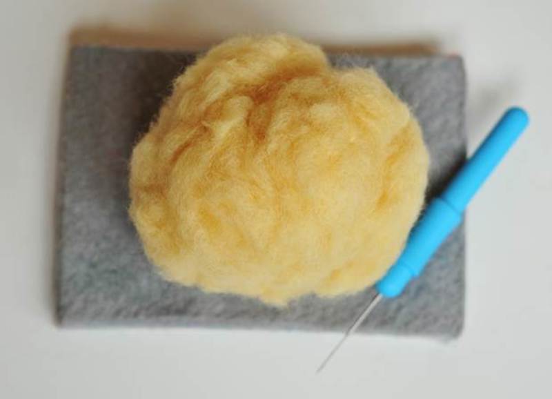 Игрушки из шерсти своими руками