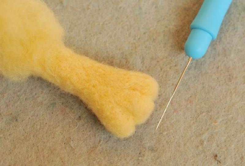 Создание игрушек из шерсти