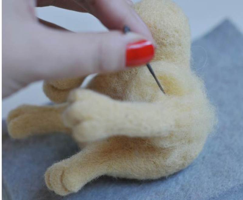 Валяние игрушек своими руками