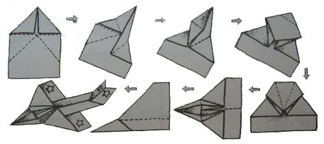 Как сделать самолет из бумаги, который далеко летает… Простое изготовление самолетика