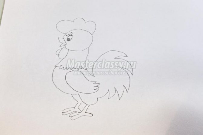 Петушок из фетра своими руками для начинающих