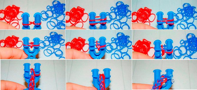 Схемы плетения браслетов из резинок: как сделать своими руками простое и оригинальное украшение?