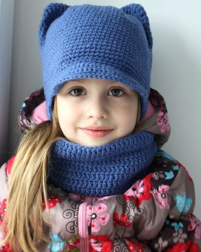 Схемы вязания крючком колпаков с описанием