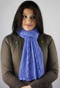 10 крутых узоров для вязания шарфа спицами