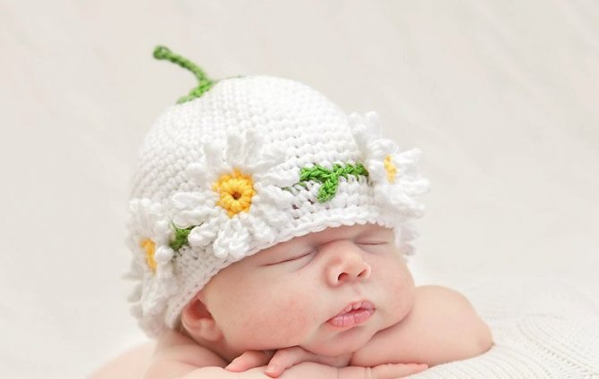 Схемы вязания крючком колпаков с описанием