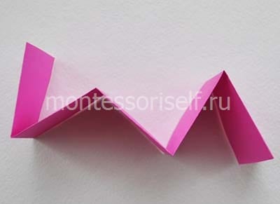 Складываем бумагу гармошкой Складываем бумагу гармошкой