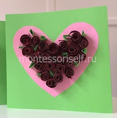 Аппликация в технике бумагокручения Аппликация в технике бумагокручения