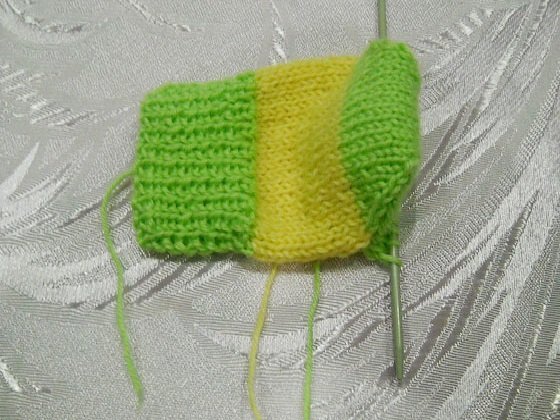 пятка носка