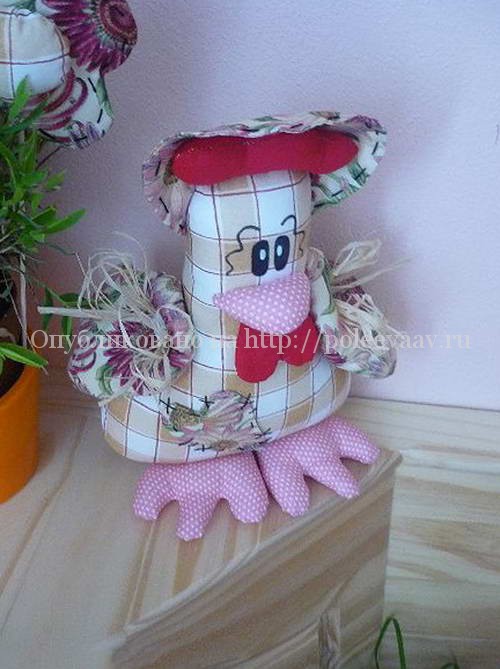 Текстильный петух с выкройками своими руками